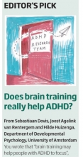 Does brain training really help ADHD?